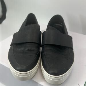 Vagabond Camille Leather Platform Black Sneakers 8 EU 39